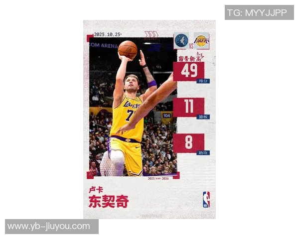 东契奇生涯第八次豪取45分10篮板5三分创历史新高超越哈登独享第一